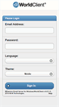 Mobile Screenshot of mail.kotrapharma.com